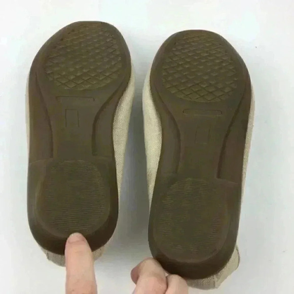 Aerosoles Flats Size 7.5 Beige Smoking Slippers - Picture 5 of 8